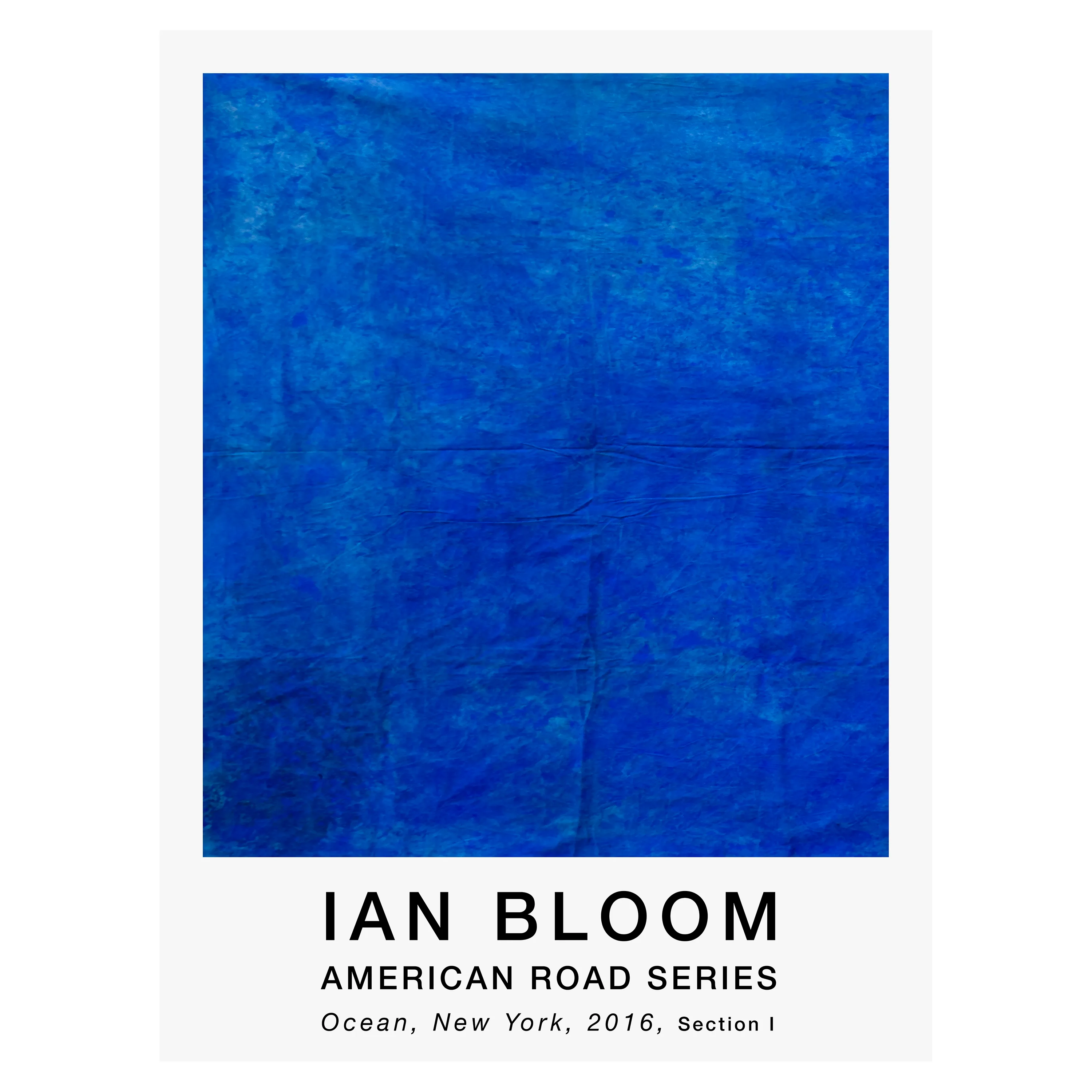 Ocean, New York, 2016, Section I